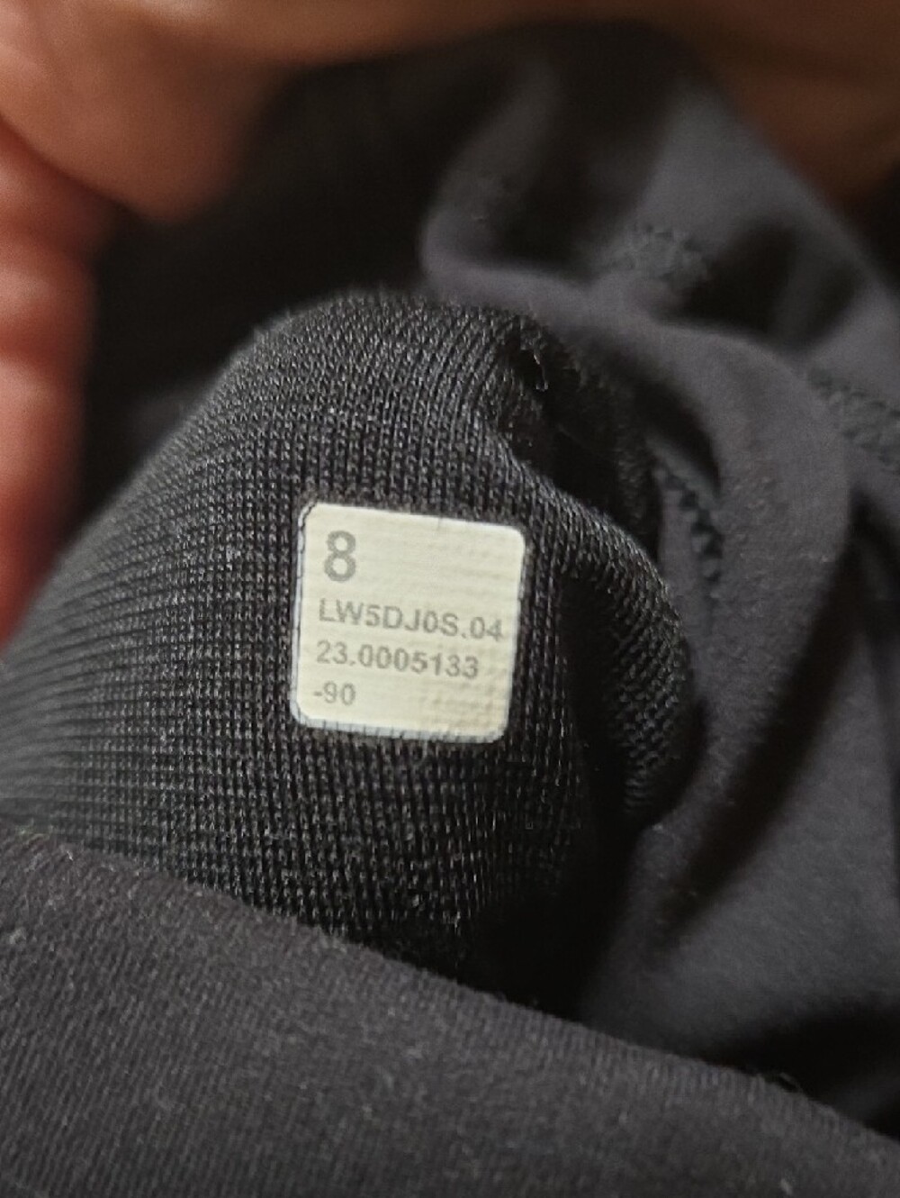 Black Lululemon Wonder Train Leggings - Picture 5 of 5